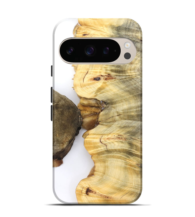 Pixel 10 Pro Wood Live Edge Phone Case - Mccoy (Clear, 828523)