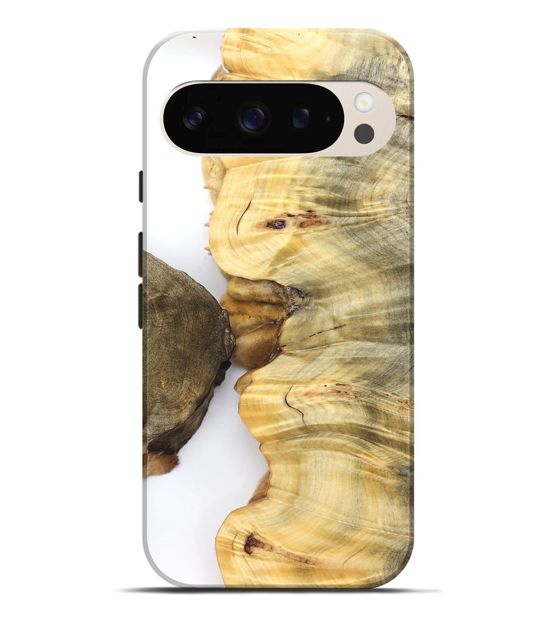 Pixel 9 Pro XL Wood Live Edge Phone Case - Mccoy (Clear, 828523)