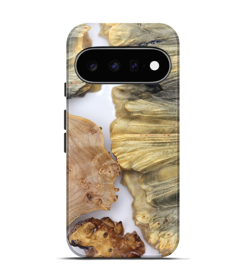 Pixel 11 Wood Live Edge Phone Case - Jeramie (Clear, 828530)