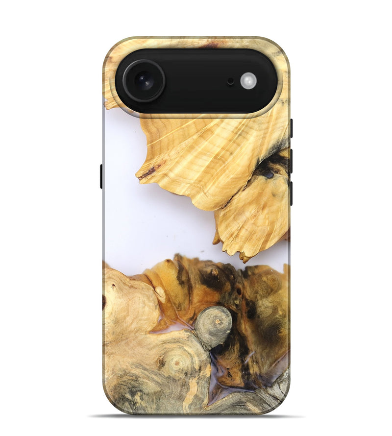 iPhone 17 Air Wood Live Edge Phone Case - Zhuri (Clear, 828538)