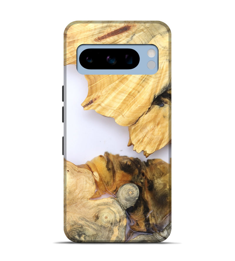 Pixel 8 Pro Wood Live Edge Phone Case - Zhuri (Clear, 828538)