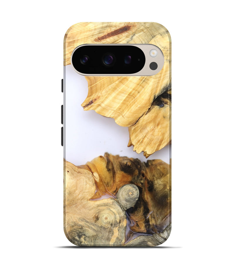 Pixel 9 Wood Live Edge Phone Case - Zhuri (Clear, 828538)