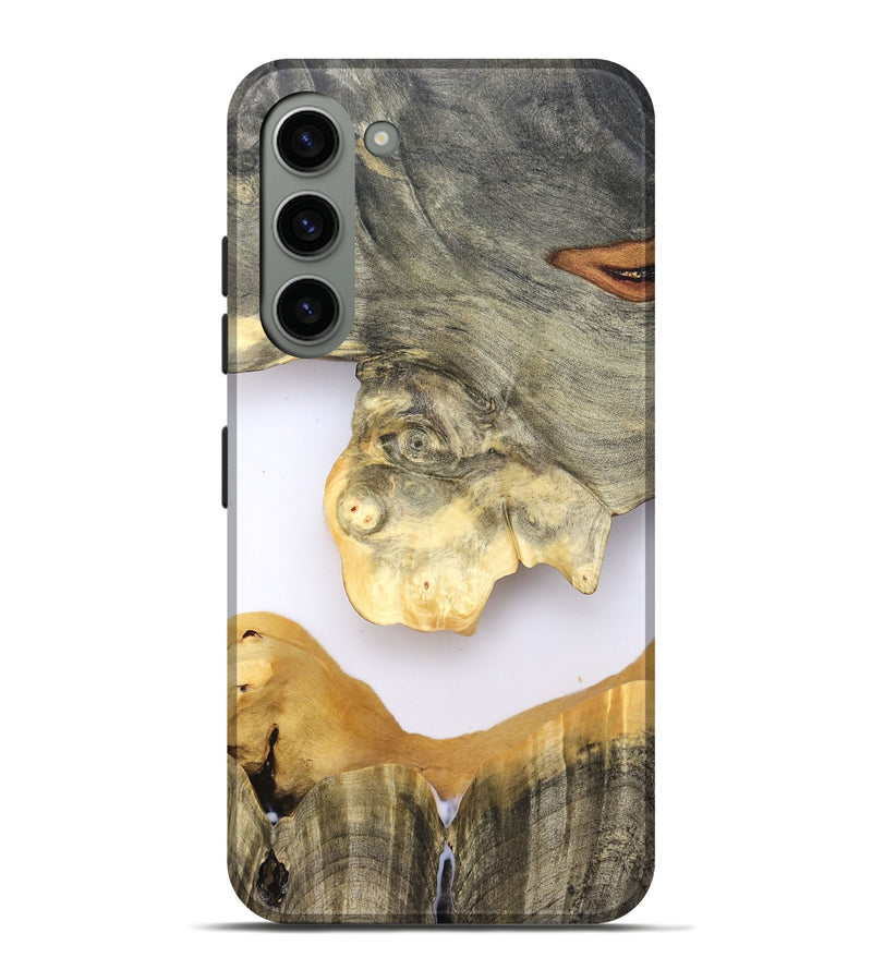Galaxy S23 Plus Wood Live Edge Phone Case - William (Clear, 828541)