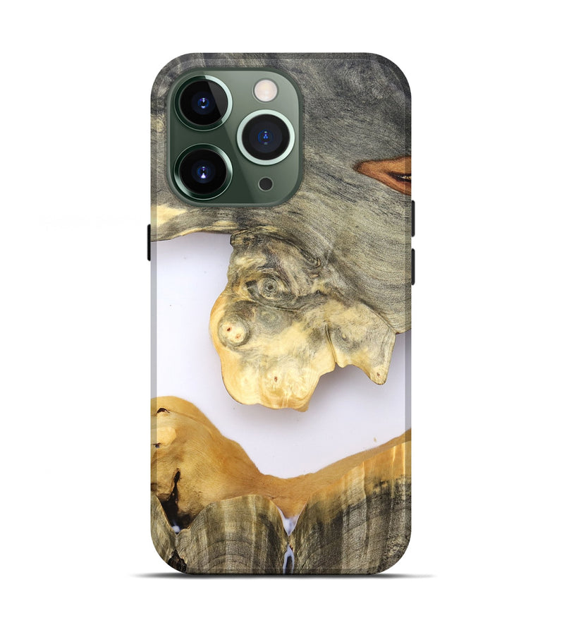 iPhone 13 Pro Wood Live Edge Phone Case - William (Clear, 828541)