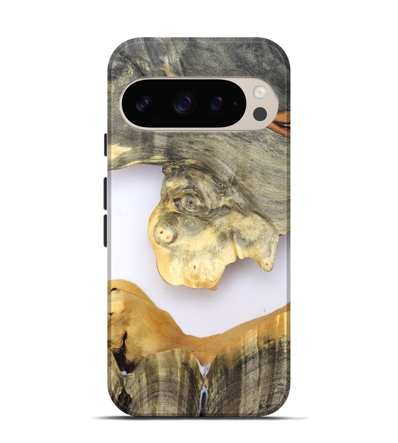 Pixel 10 Pro Wood Live Edge Phone Case - William (Clear, 828541)