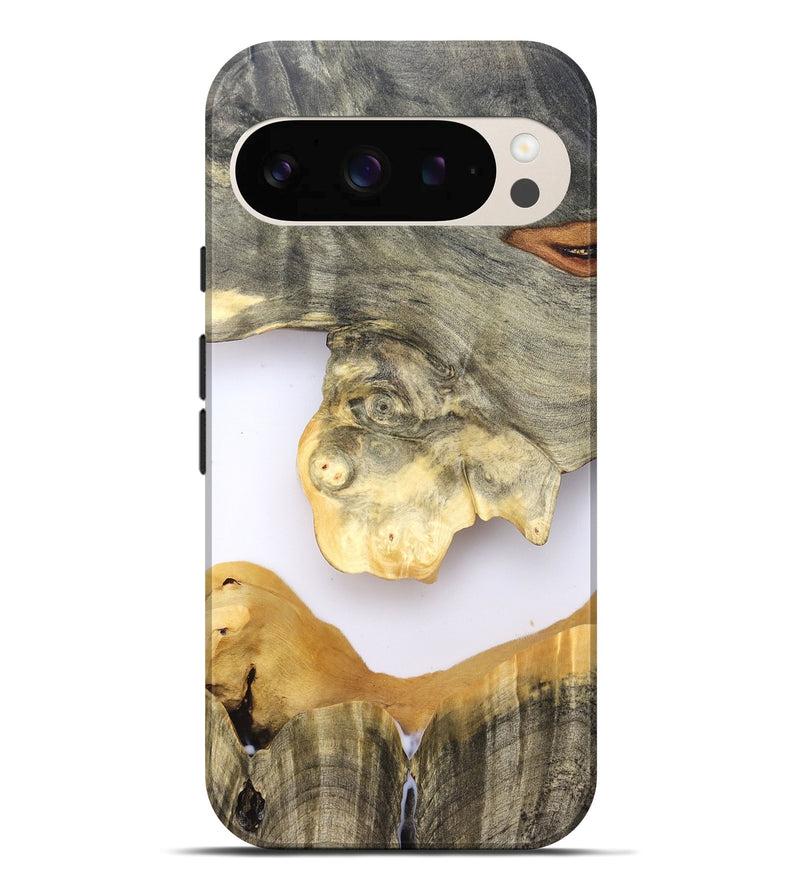 Pixel 10 Pro XL Wood Live Edge Phone Case - William (Clear, 828541)