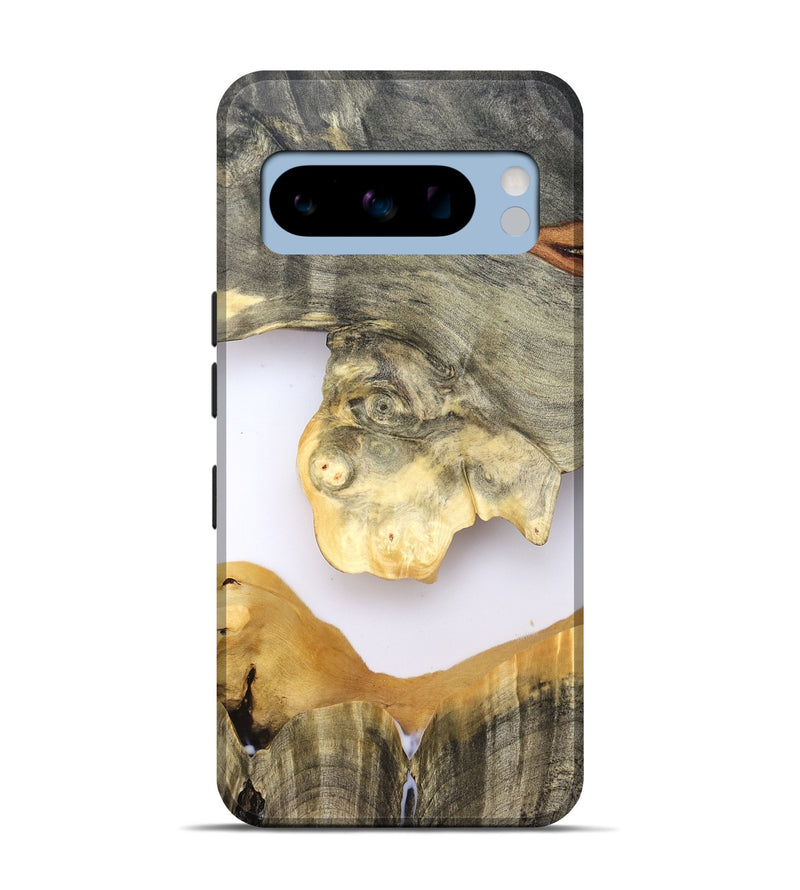 Pixel 8 Pro Wood Live Edge Phone Case - William (Clear, 828541)