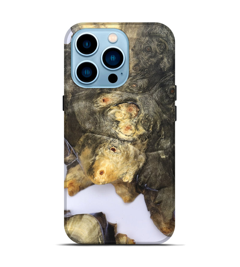 iPhone 14 Pro Wood Live Edge Phone Case - Colten (Clear, 828549)