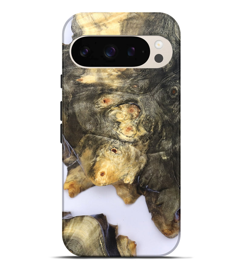 Pixel 10 Pro XL Wood Live Edge Phone Case - Colten (Clear, 828549)