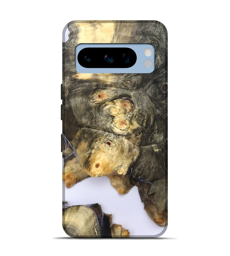 Pixel 8 Pro Wood Live Edge Phone Case - Colten (Clear, 828549)