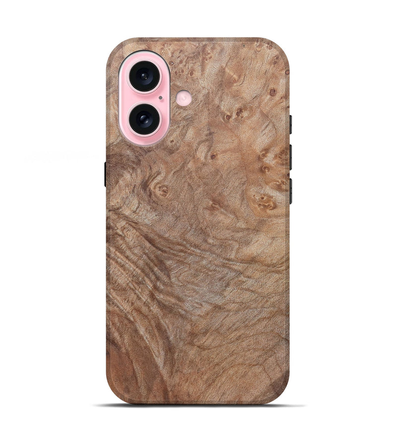 iPhone 17 Wood Live Edge Phone Case - Ramon (Solid Wood, 828551)