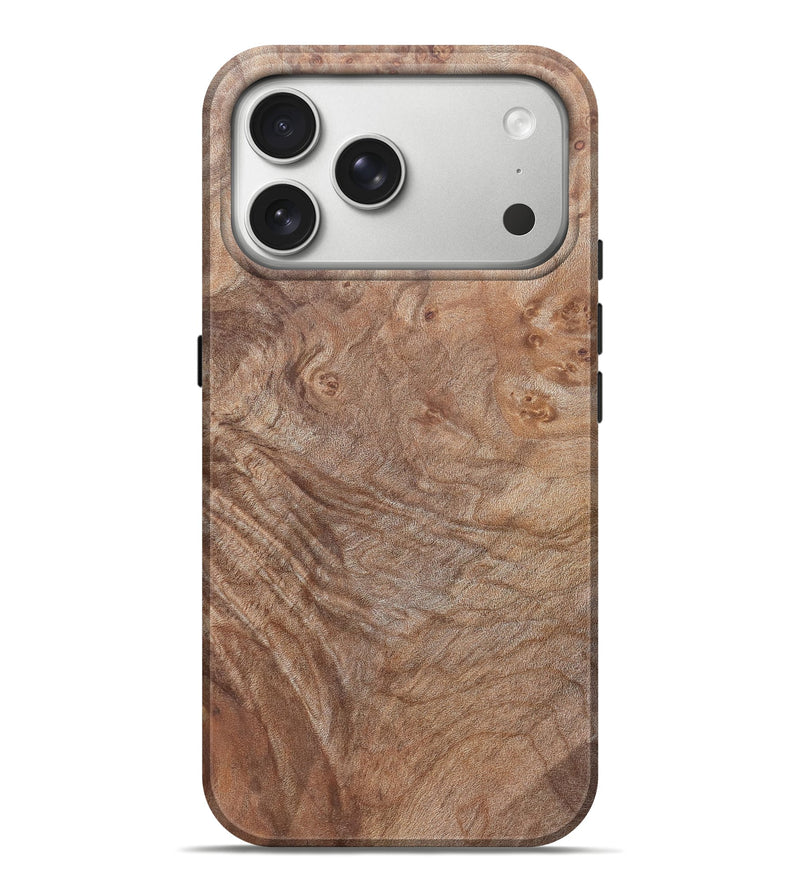 iPhone 17 Pro Max Wood Live Edge Phone Case - Ramon (Solid Wood, 828551)