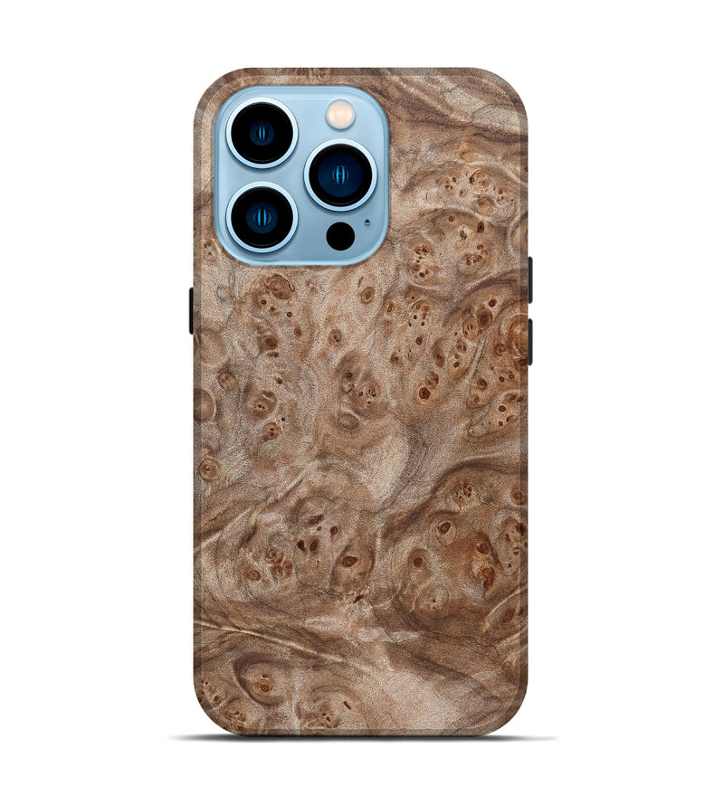 iPhone 14 Pro Wood Live Edge Phone Case - Shepard (Solid Wood, 828552)