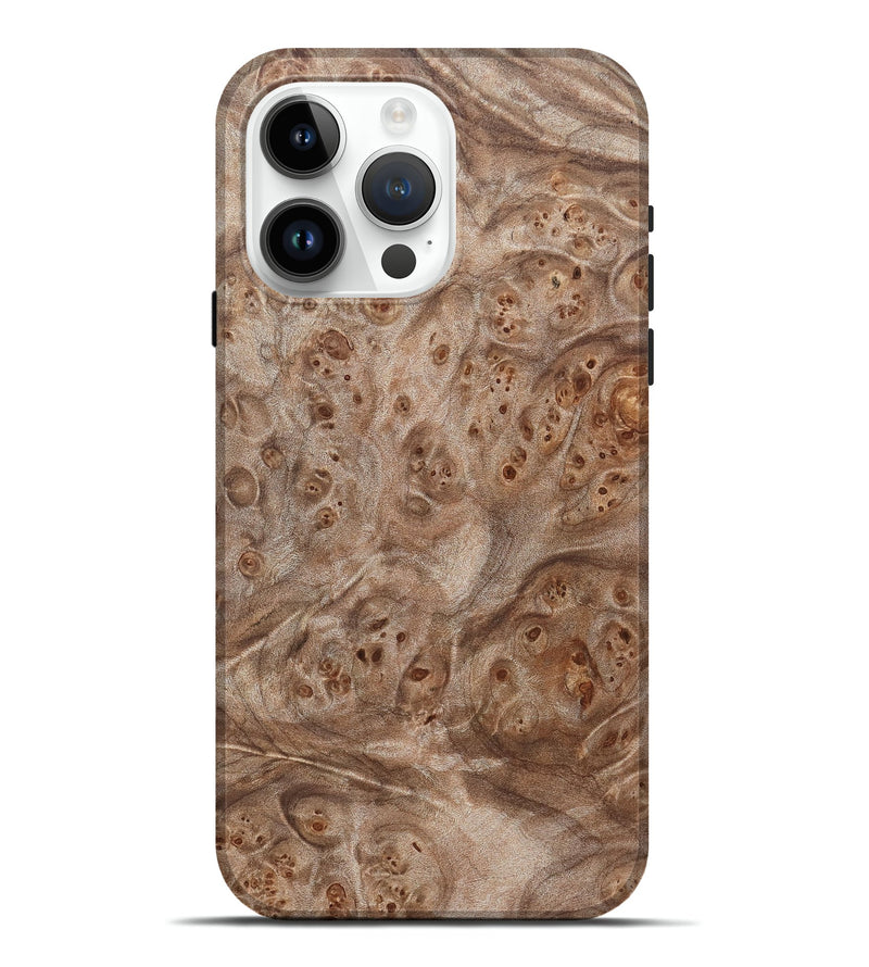iPhone 15 Pro Max Wood Live Edge Phone Case - Shepard (Solid Wood, 828552)