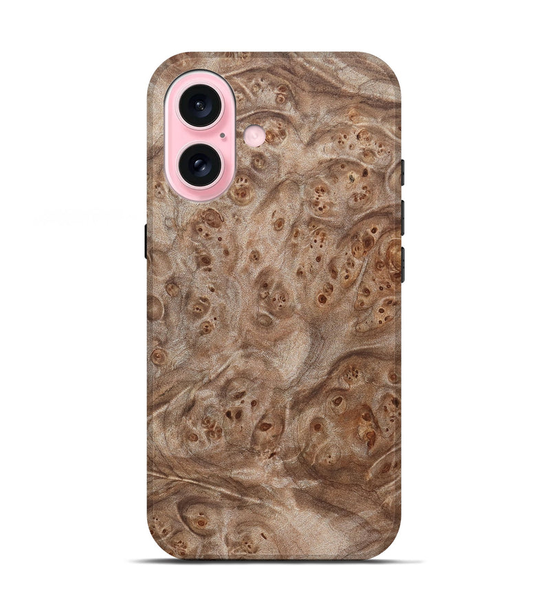 iPhone 17 Wood Live Edge Phone Case - Shepard (Solid Wood, 828552)
