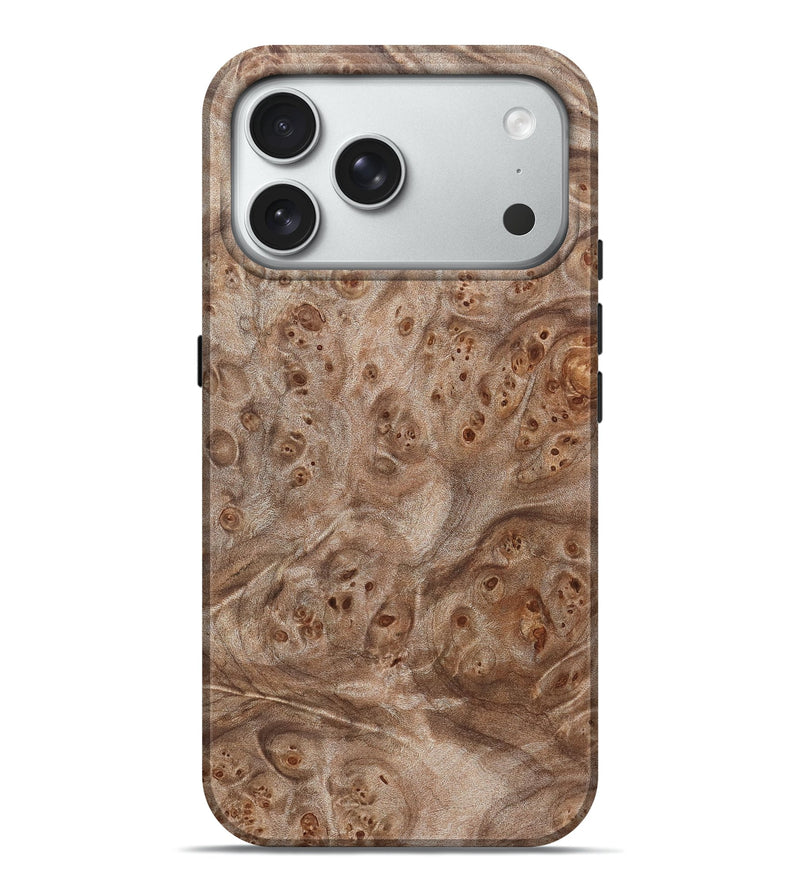 iPhone 18 Pro Max Wood Live Edge Phone Case - Shepard (Solid Wood, 828552)