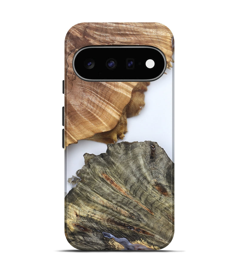 Pixel 11 Wood Live Edge Phone Case - Carissa (Clear, 828557)