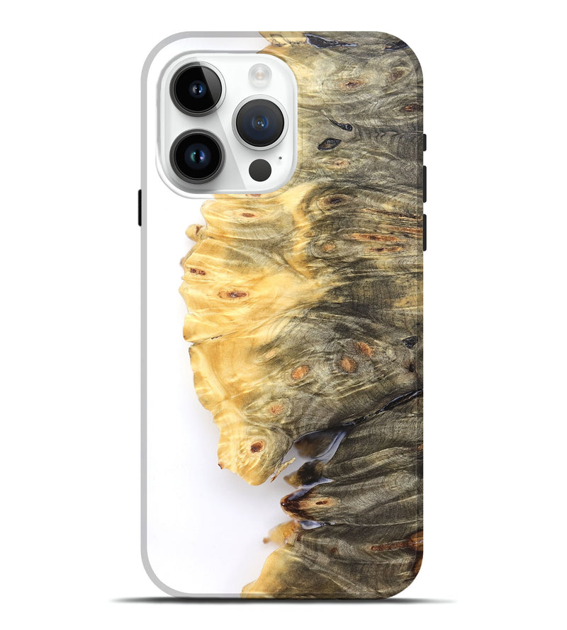 iPhone 15 Pro Max Wood Live Edge Phone Case - Shanda (Clear, 828558)