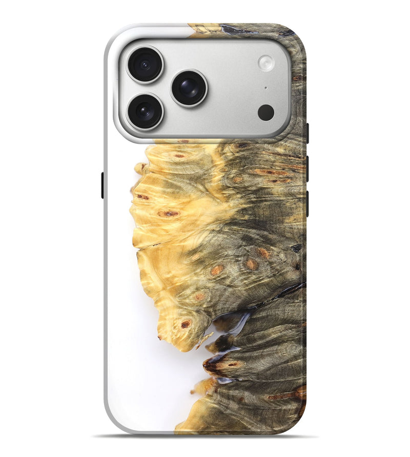 iPhone 17 Pro Max Wood Live Edge Phone Case - Shanda (Clear, 828558)