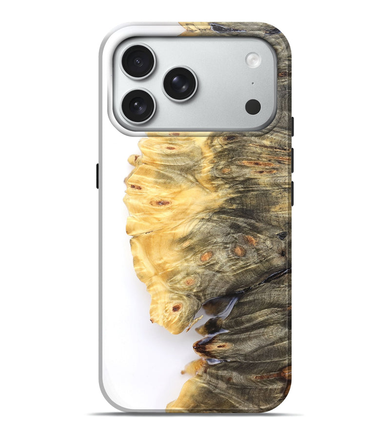iPhone 18 Pro Max Wood Live Edge Phone Case - Shanda (Clear, 828558)