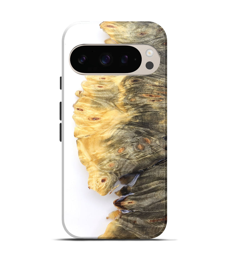 Pixel 10 Pro Wood Live Edge Phone Case - Shanda (Clear, 828558)