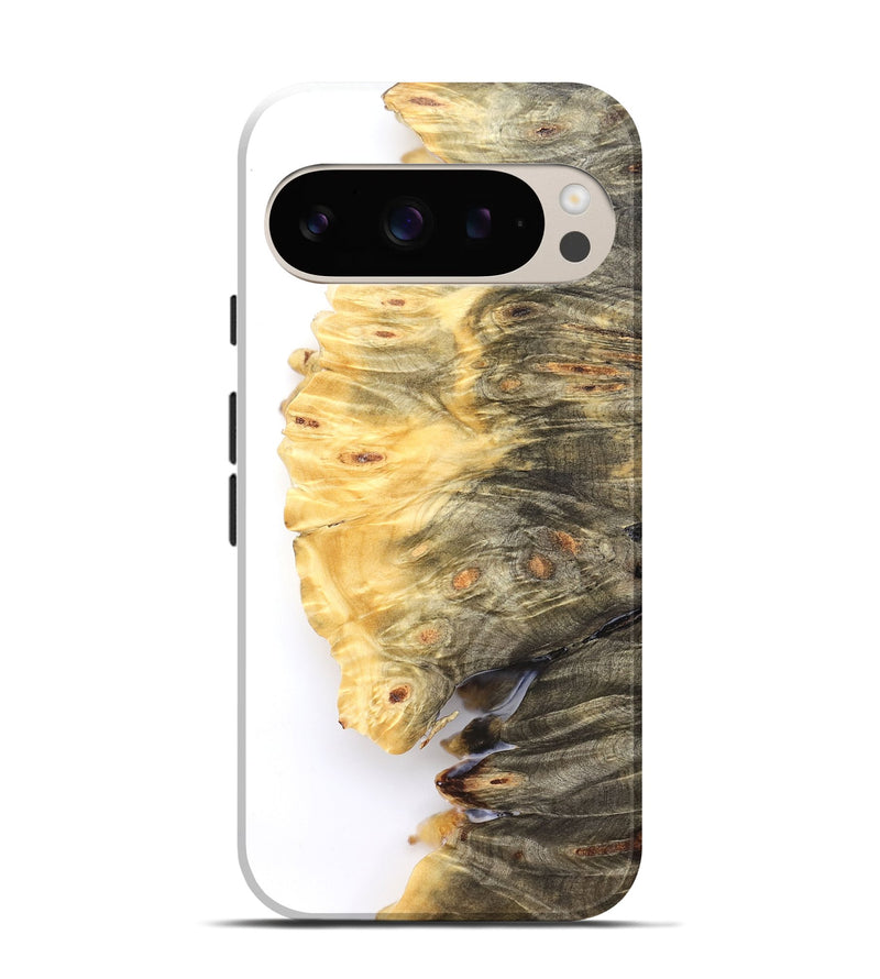 Pixel 9 Pro Wood Live Edge Phone Case - Shanda (Clear, 828558)