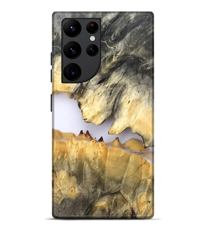 Galaxy S22 Ultra Wood Live Edge Phone Case - Ardith (Clear, 828560)