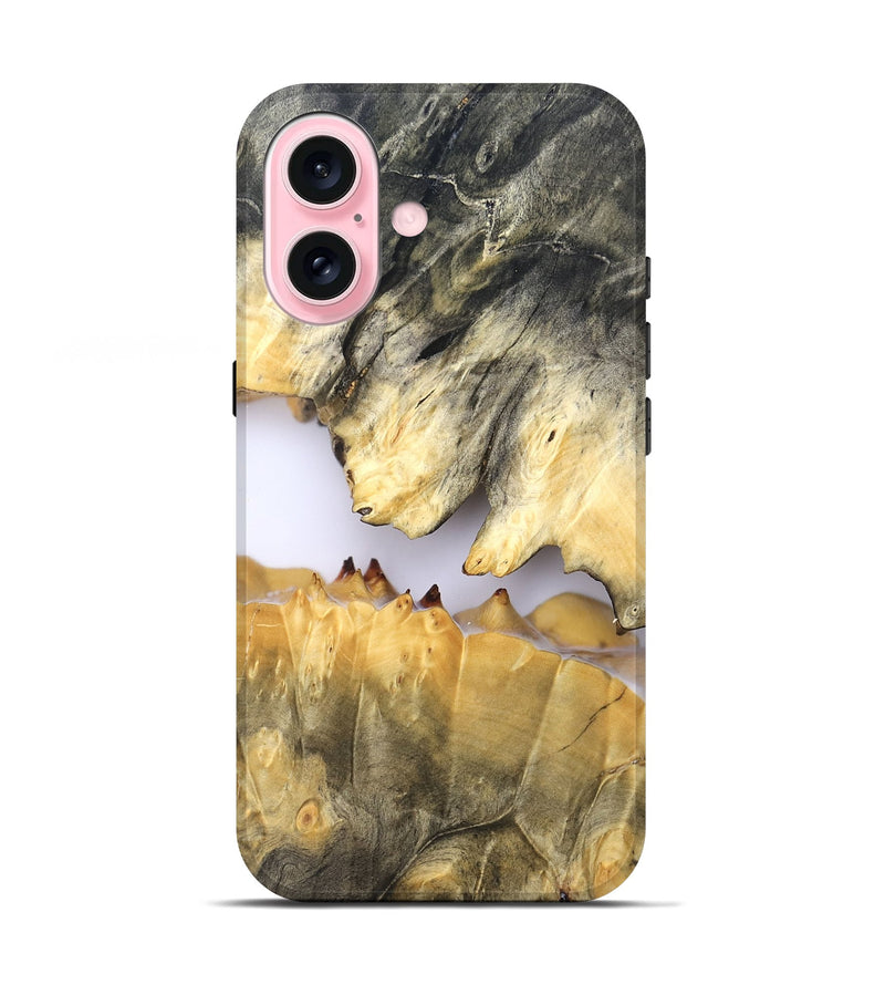 iPhone 17 Wood Live Edge Phone Case - Ardith (Clear, 828560)