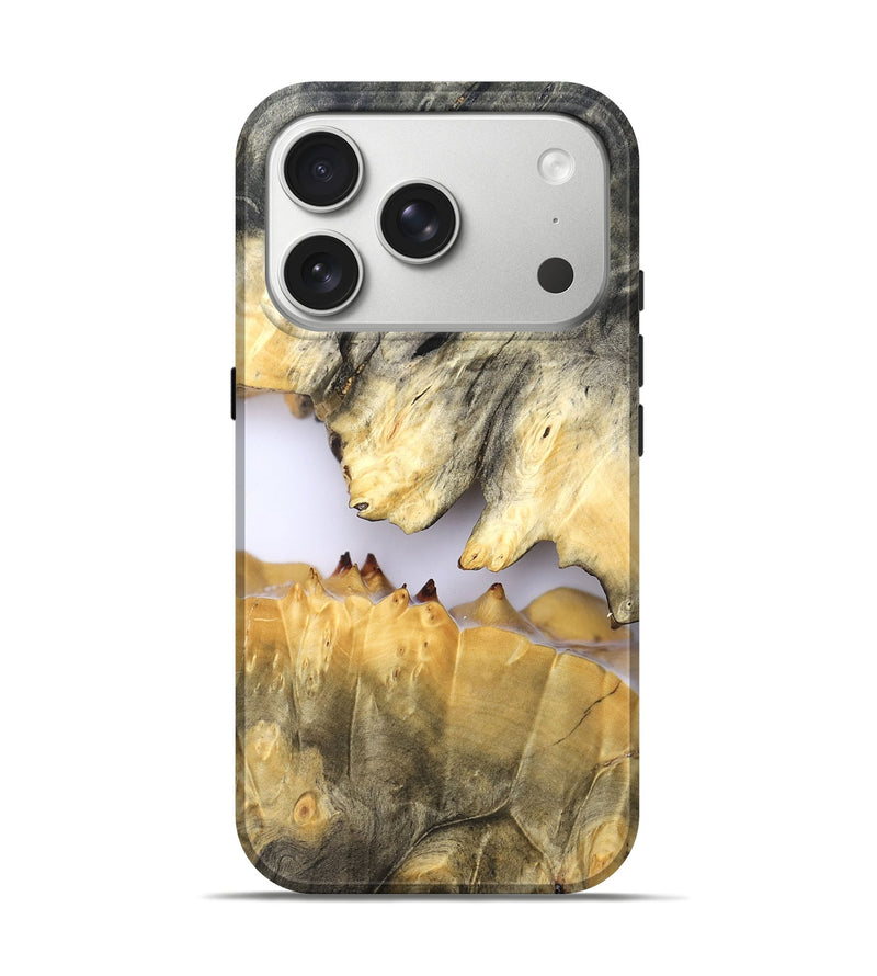 iPhone 17 Pro Wood Live Edge Phone Case - Ardith (Clear, 828560)