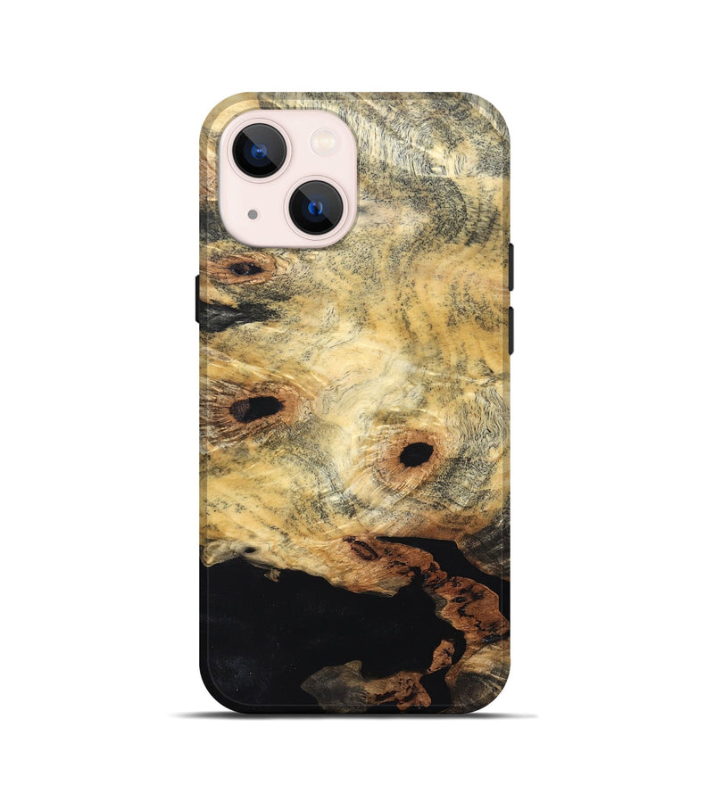 iPhone 13 mini Wood Live Edge Phone Case - Nola (Solid Wood, 828562)