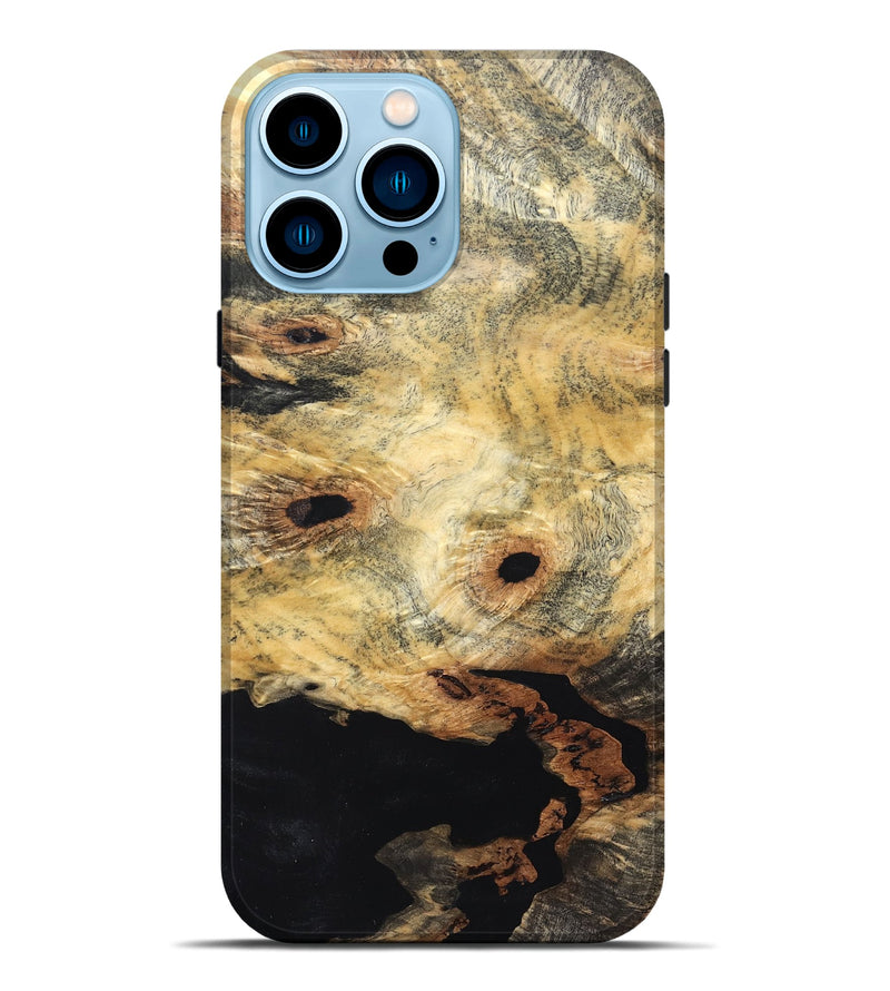 iPhone 14 Pro Max Wood Live Edge Phone Case - Nola (Solid Wood, 828562)