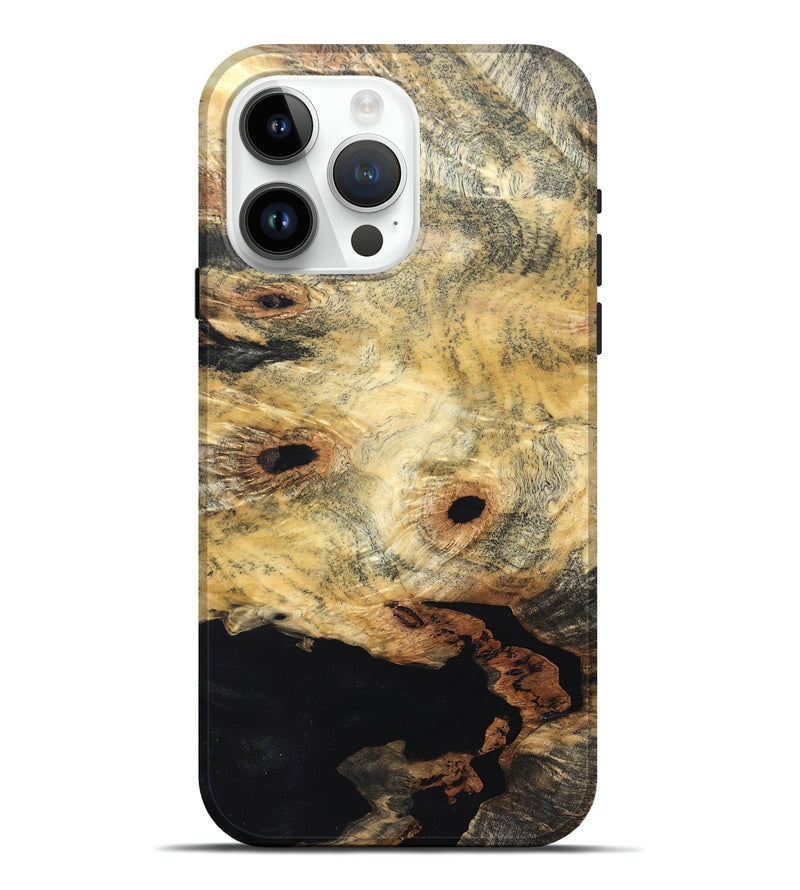 iPhone 15 Pro Max Wood Live Edge Phone Case - Nola (Solid Wood, 828562)