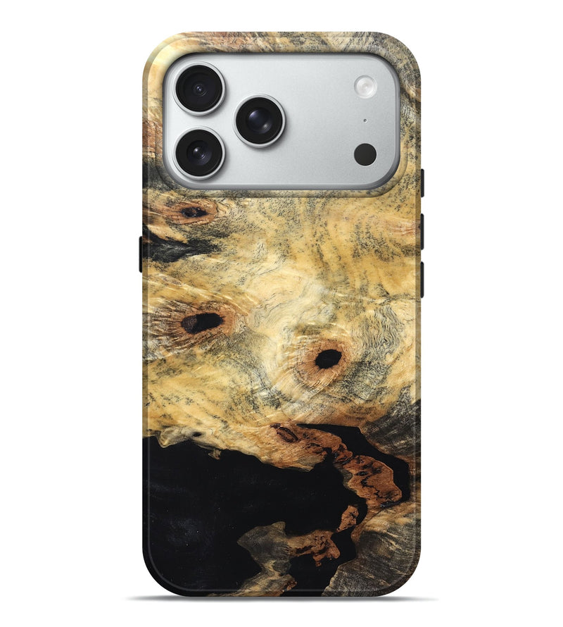 iPhone 18 Pro Max Wood Live Edge Phone Case - Nola (Solid Wood, 828562)