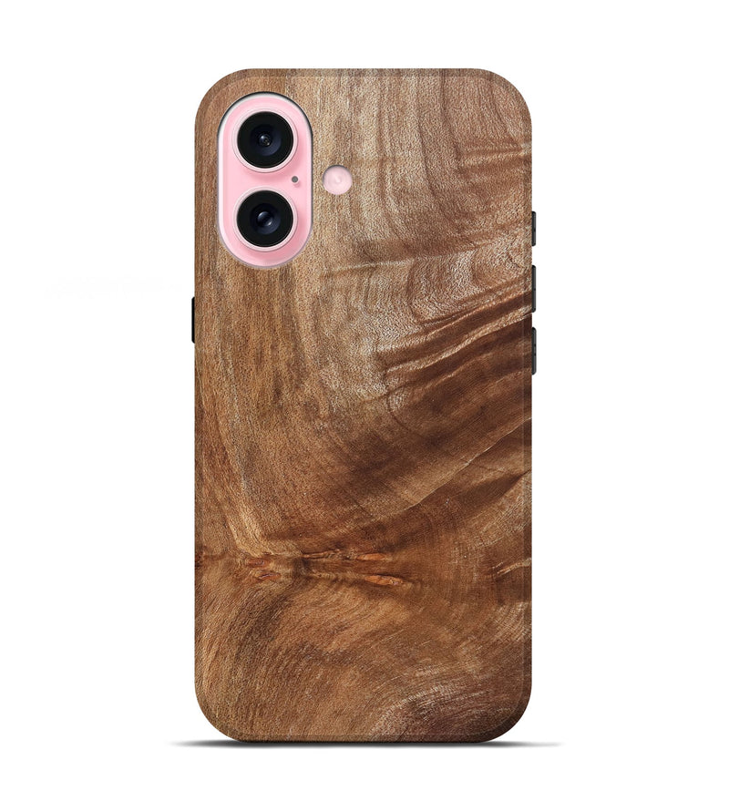 iPhone 17 Wood Live Edge Phone Case - Evelin (Solid Wood, 828572)