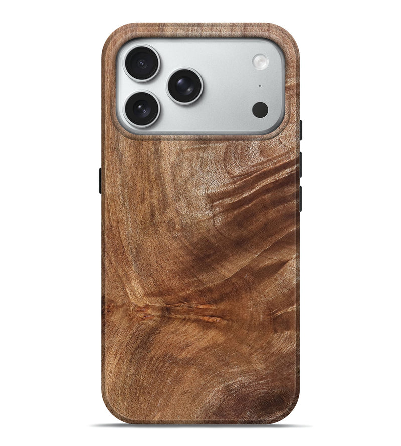 iPhone 18 Pro Max Wood Live Edge Phone Case - Evelin (Solid Wood, 828572)
