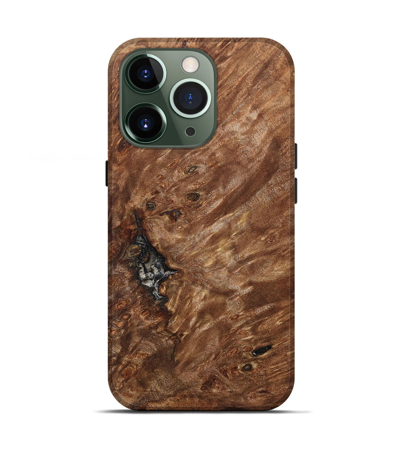 iPhone 13 Pro Wood Live Edge Phone Case - Joann (Solid Wood, 828574)