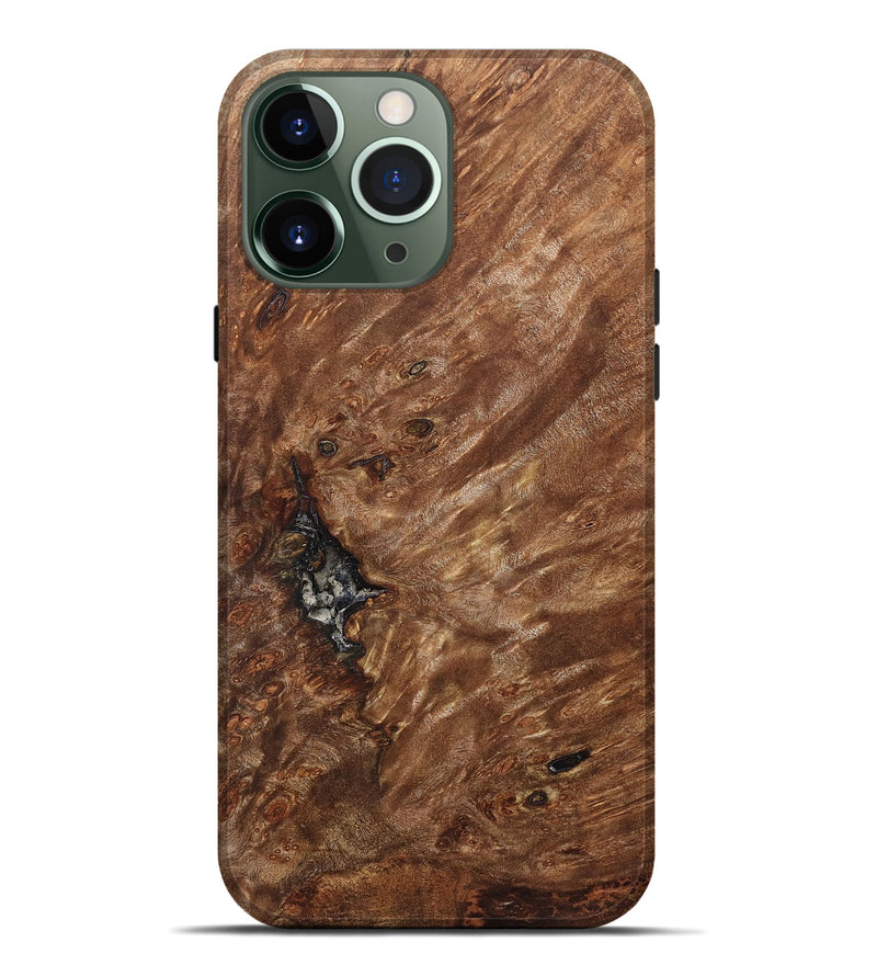 iPhone 13 Pro Max Wood Live Edge Phone Case - Joann (Solid Wood, 828574)