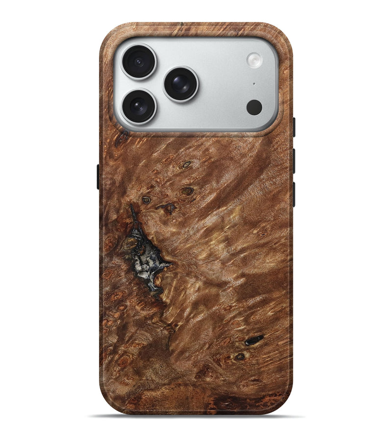 iPhone 18 Pro Max Wood Live Edge Phone Case - Joann (Solid Wood, 828574)