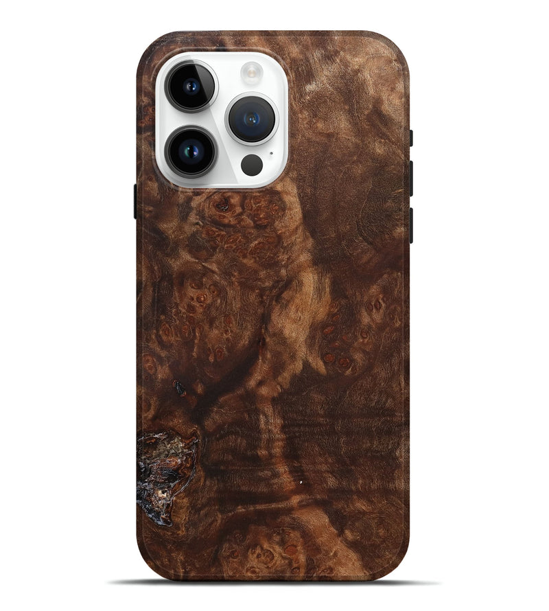 iPhone 15 Pro Max Wood Live Edge Phone Case - Sadie (Solid Wood, 828576)