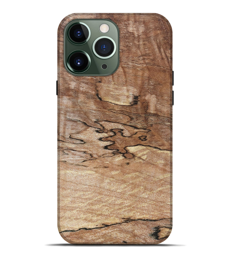 iPhone 13 Pro Max Wood Live Edge Phone Case - Juli (Solid Wood, 828578)