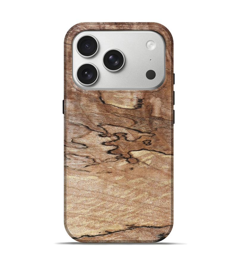 iPhone 17 Pro Wood Live Edge Phone Case - Juli (Solid Wood, 828578)