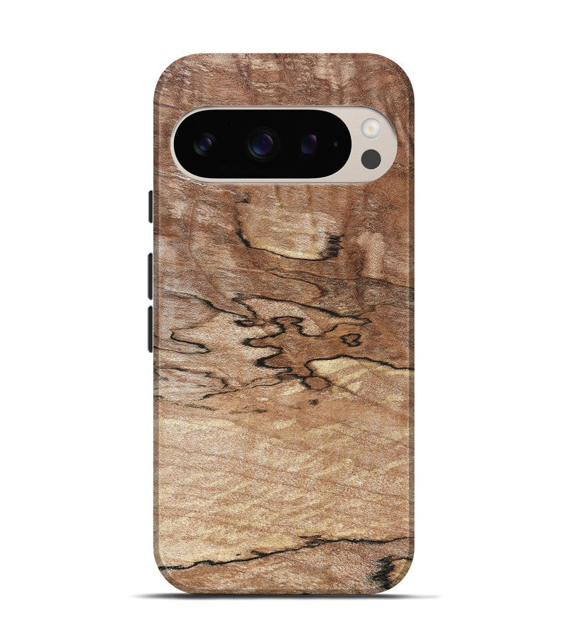 Pixel 9 Pro Wood Live Edge Phone Case - Juli (Solid Wood, 828578)