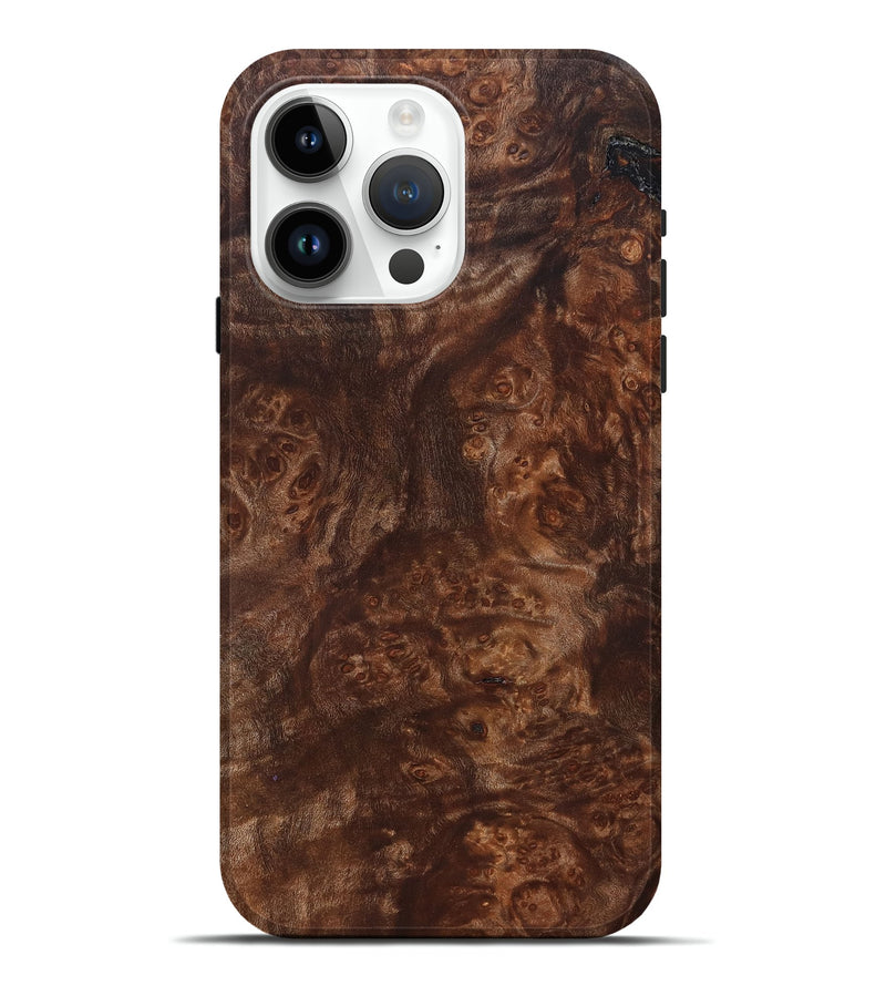 iPhone 15 Pro Max Wood Live Edge Phone Case - Jesse (Solid Wood, 828581)