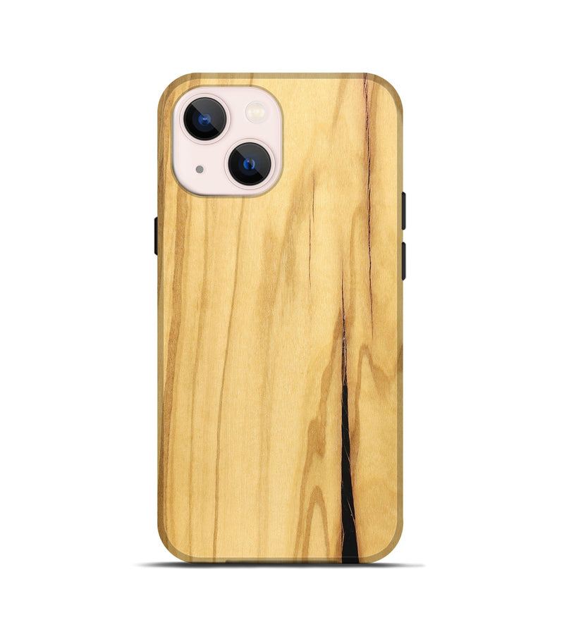 iPhone 13 mini Wood Live Edge Phone Case - Davon (Solid Wood, 828583)