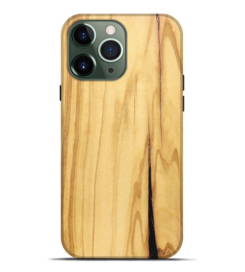 iPhone 13 Pro Max Wood Live Edge Phone Case - Davon (Solid Wood, 828583)