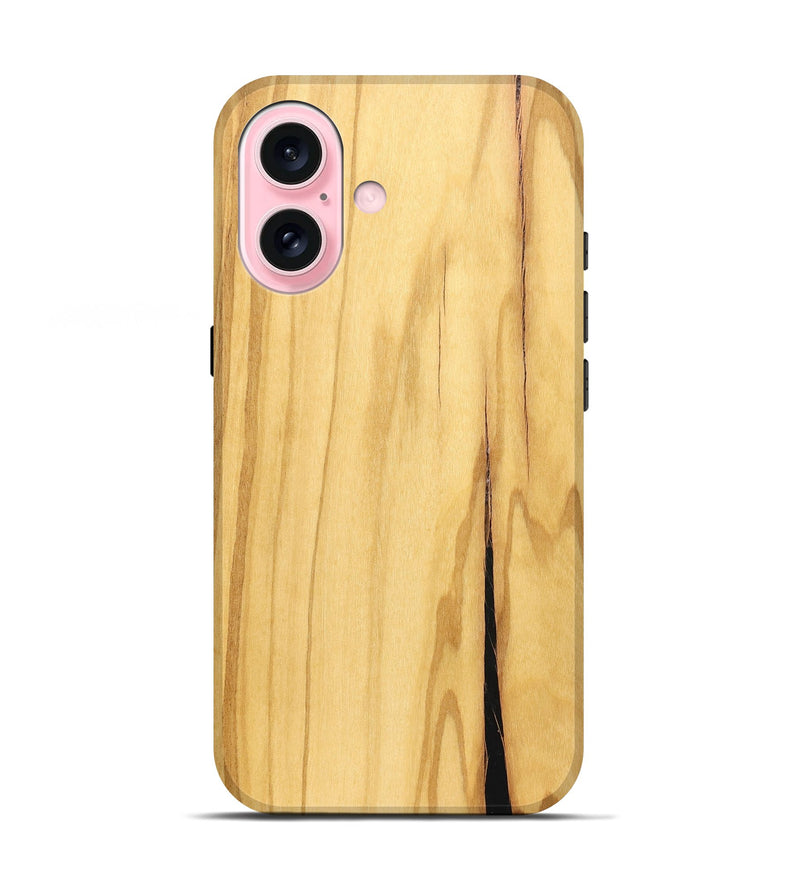iPhone 17 Wood Live Edge Phone Case - Davon (Solid Wood, 828583)