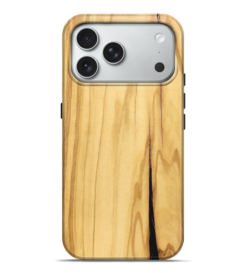 iPhone 18 Pro Max Wood Live Edge Phone Case - Davon (Solid Wood, 828583)