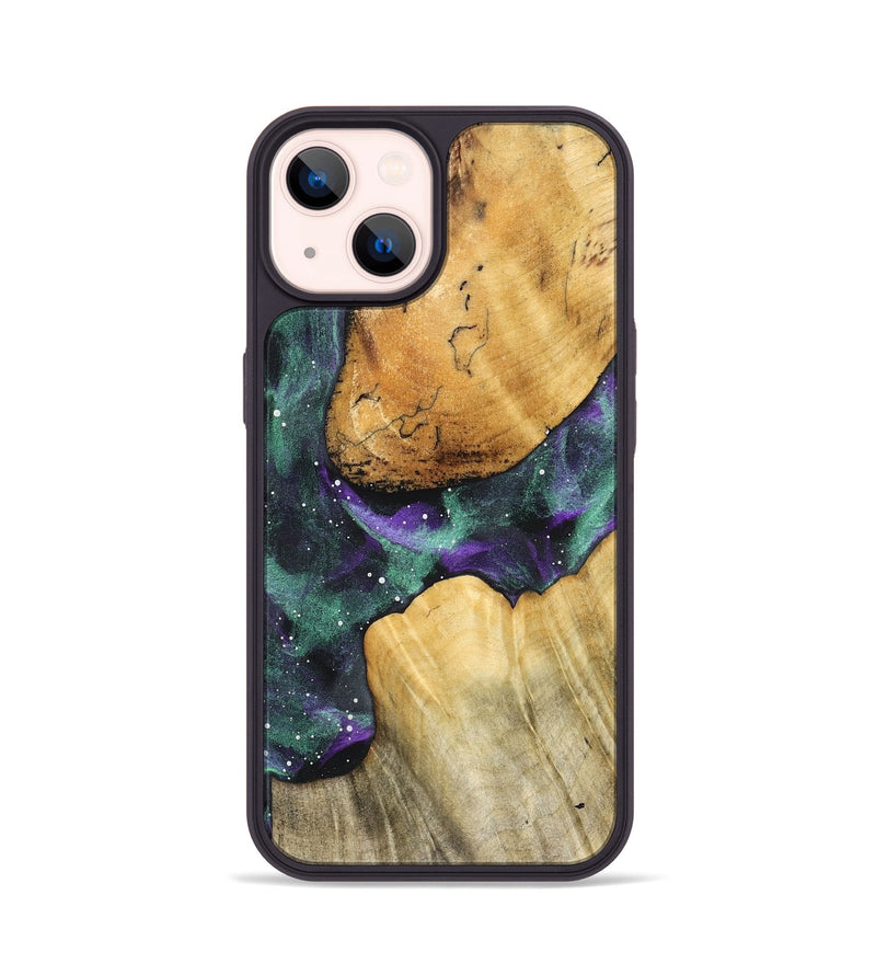 iPhone 14 Wood Phone Case - Farrah (Cosmos, 828601)