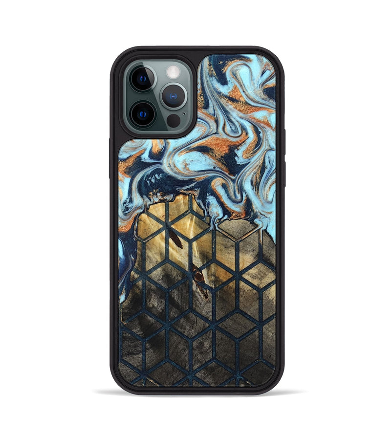 iPhone 12 Pro Wood Phone Case - Zaylee (Pattern, 828645)