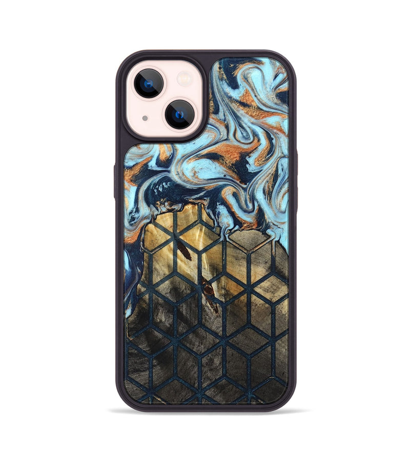 iPhone 14 Wood Phone Case - Zaylee (Pattern, 828645)